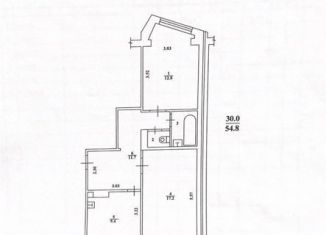 Продаю 2-ком. квартиру, 54.8 м2, Петропавловск-Камчатский, улица Академика Курчатова, 5, микрорайон Горизонт-Север
