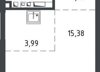 Квартира на продажу студия, 29.1 м2, Иркутск, Свердловский округ