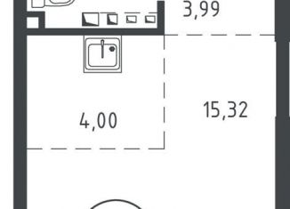 Продаю квартиру студию, 27.5 м2, Иркутск, Свердловский округ