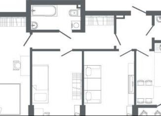 Продается трехкомнатная квартира, 86.5 м2, Екатеринбург, улица Мира, 47к1, ЖК Проспект Мира