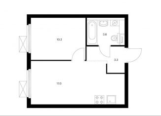 Продажа 1-ком. квартиры, 34.1 м2, Москва, ЖК Сигнальный 16