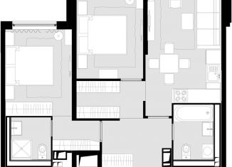 Продается 2-комнатная квартира, 61.5 м2, Москва, Отрадная улица, 4А, метро Отрадное