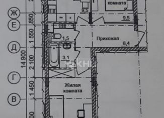 Продам двухкомнатную квартиру, 45.8 м2, Нижний Новгород, ЖК Новая Кузнечиха