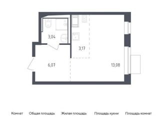 Продажа квартиры студии, 25.4 м2, городской округ Солнечногорск, жилой комплекс Пятницкие Луга, к2/2