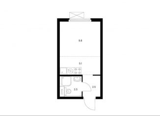 Продаю квартиру студию, 19.9 м2, Москва, Люблинская улица, 78к2, ЮВАО