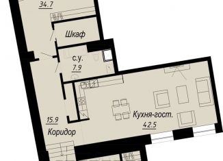 Продается 2-комнатная квартира, 143 м2, Санкт-Петербург, муниципальный округ Аптекарский Остров