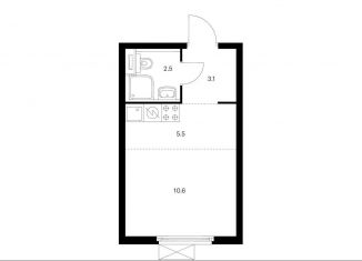 Продается квартира студия, 21.7 м2, Москва, Люблинская улица, 78к2, Люблинская улица