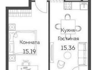 2-комнатная квартира на продажу, 46.3 м2, Москва, жилой комплекс Аквилон Митино, к1, ЖК Аквилон Митино