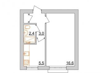 1-ком. квартира на продажу, 25 м2, Рассказово, Фабричный проезд, 21