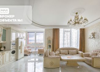 3-комнатная квартира на продажу, 115 м2, Санкт-Петербург, улица Александра Матросова, 1, муниципальный округ Сампсониевское