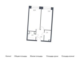 Продам однокомнатную квартиру, 53.3 м2, Москва, метро Павелецкая, Стремянный переулок, 2