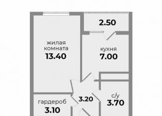 Продам однокомнатную квартиру, 30.9 м2, Ставропольский край, Прекрасная улица, 17