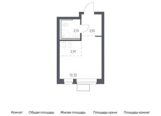 Продажа квартиры студии, 22.3 м2, посёлок Жилино-1, жилой комплекс Егорово Парк, к3.1