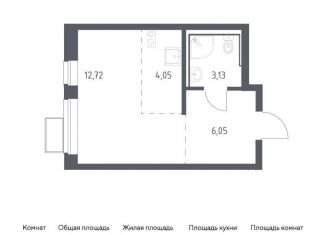 Продаю квартиру студию, 26 м2, посёлок Жилино-1, жилой комплекс Егорово Парк, к3.1, ЖК Егорово Парк