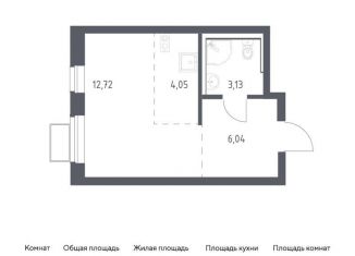 Продам квартиру студию, 25.9 м2, посёлок Жилино-1, жилой комплекс Егорово Парк, к3.1, ЖК Егорово Парк