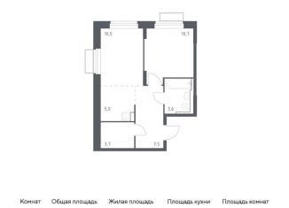 Продаю однокомнатную квартиру, 41 м2, Московская область, жилой комплекс Квартал Строгино, к1
