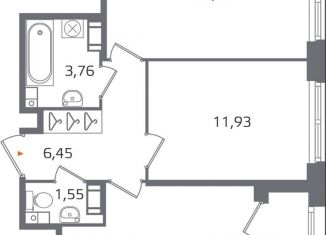 Продам двухкомнатную квартиру, 53.7 м2, Санкт-Петербург, муниципальный округ Финляндский