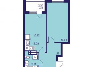 Продается 1-ком. квартира, 48.7 м2, Воронеж, площадь Ленина