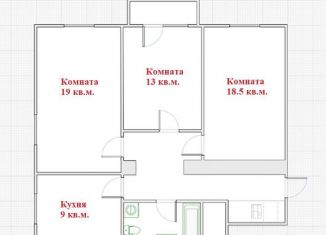 3-ком. квартира в аренду, 80 м2, Москва, проспект Вернадского, 15, метро Университет