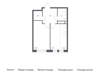 Продается 1-комнатная квартира, 47 м2, Москва, 3-я Хорошёвская улица, 17А, ЖК Вереск