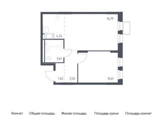 Продажа 1-комнатной квартиры, 40.4 м2, Московская область, жилой комплекс Горки Парк, к4.2
