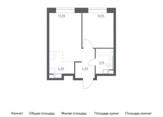 Продаю 1-комнатную квартиру, 35.6 м2, поселение Филимонковское, Золотошвейная улица