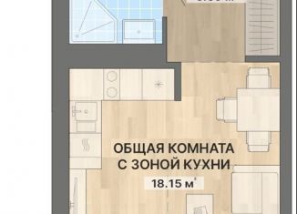 Квартира на продажу студия, 29.2 м2, Екатеринбург, метро Чкаловская