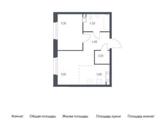 1-ком. квартира на продажу, 36.4 м2, Москва, проспект Куприна, 30к1