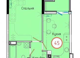 Продаю 1-ком. квартиру, 39.6 м2, Темрюк