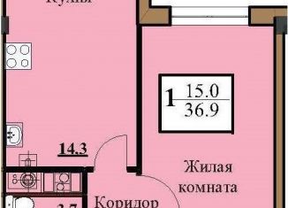 Продаю 1-ком. квартиру, 36.9 м2, Ставропольский край
