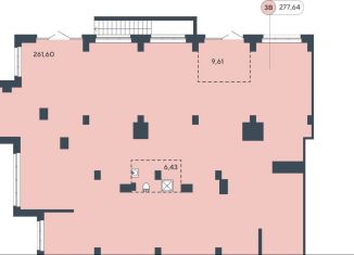Продаю помещение свободного назначения, 280.1 м2, Кудрово, Солнечная улица, 10к2
