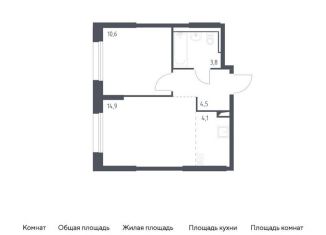 Продажа однокомнатной квартиры, 37.9 м2, Москва, САО, Ленинградское шоссе, 229Ак2