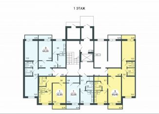 Продажа 1-ком. квартиры, 32.5 м2, Курган