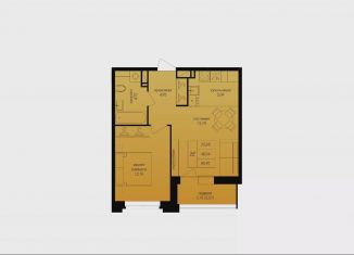 Продается 2-комнатная квартира, 42.4 м2, Архангельск