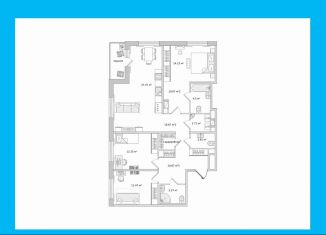 Продаю 3-комнатную квартиру, 106.6 м2, Санкт-Петербург, Плесецкая улица, 24, метро Комендантский проспект