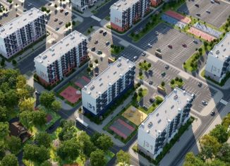 Продается 2-ком. квартира, 55.8 м2, посёлок городского типа Гвардейское, Курганная улица