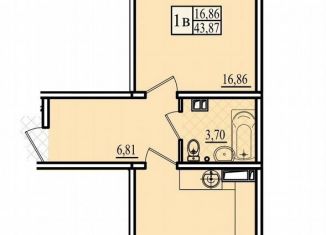 Продажа однокомнатной квартиры, 43.9 м2, Севастополь