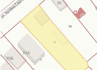 Продаю участок, 10 сот., Ессентуки, улица Артёма Сергеева, 93