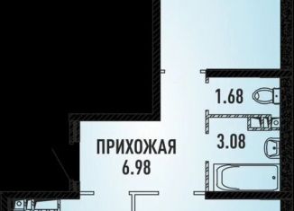 Продается двухкомнатная квартира, 57 м2, Краснодар, улица имени Героя Георгия Бочарникова, 8, микрорайон Губернский