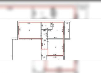 Продаю трехкомнатную квартиру, 70.7 м2, Челябинск, улица Овчинникова, 22, ЖК Территория