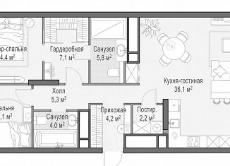Продается 3-комнатная квартира, 93.3 м2, Москва, улица Верхняя Масловка, 20с1, САО