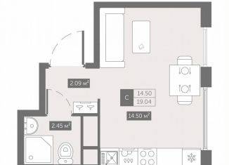 Продается квартира студия, 19 м2, Санкт-Петербург