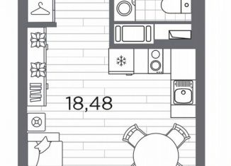 Продается квартира студия, 27.7 м2, Санкт-Петербург, метро Горный институт