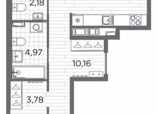Продажа двухкомнатной квартиры, 75.7 м2, Санкт-Петербург, метро Горный институт