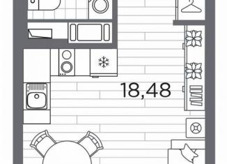 Продажа квартиры студии, 27.7 м2, Санкт-Петербург, метро Горный институт