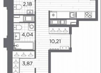 Продаю двухкомнатную квартиру, 74.8 м2, Санкт-Петербург, метро Горный институт