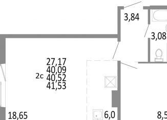 Продается 2-комнатная квартира, 40.5 м2, Челябинск, Советский район
