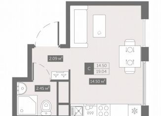 Продам квартиру студию, 19 м2, Санкт-Петербург
