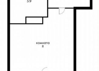 Продажа квартиры студии, 21 м2, Краснодар, улица Западный Обход, 39/2, ЖК Самолёт