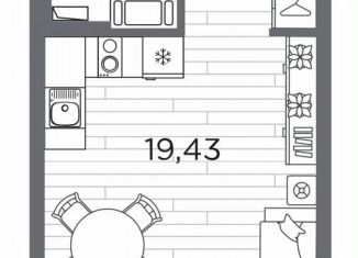 Продажа квартиры студии, 28.6 м2, Санкт-Петербург, метро Горный институт